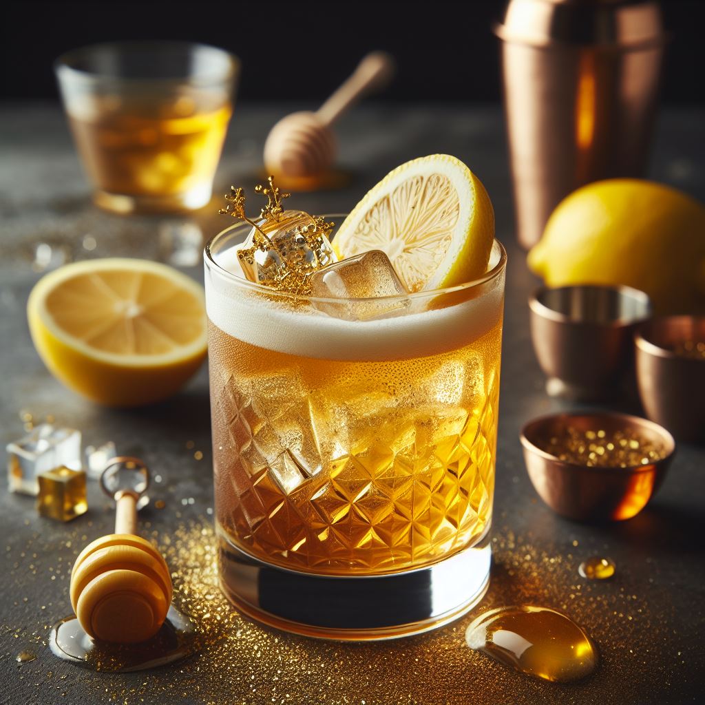 Taylor swift golden rush cocktail