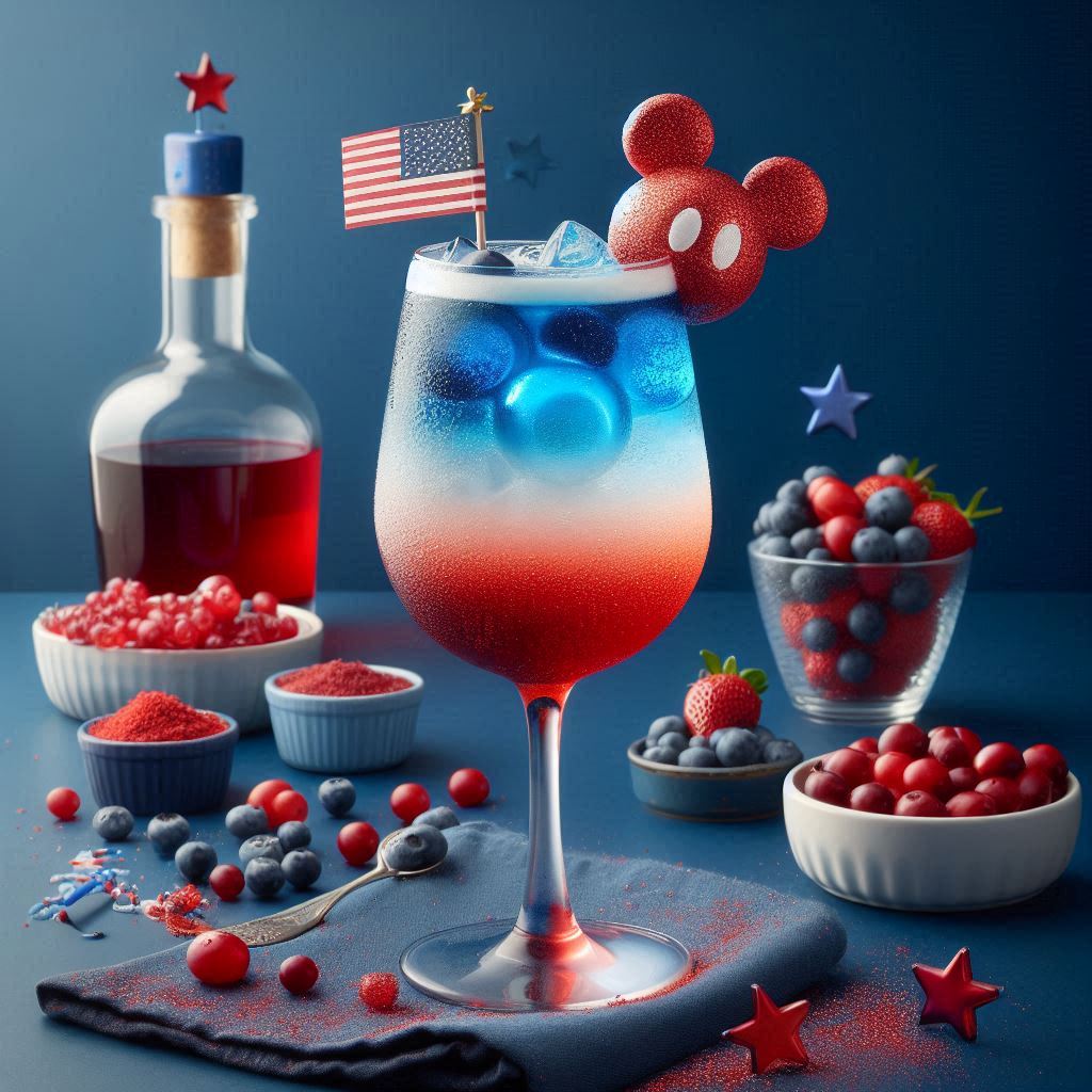 Stars, Stripes, and Disney Delights: Festive 4th of July Cocktails For Disney&nbsp;Adults