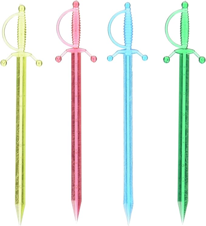 BarConic Sword Cocktail Picks - Assorted (Box of 250)