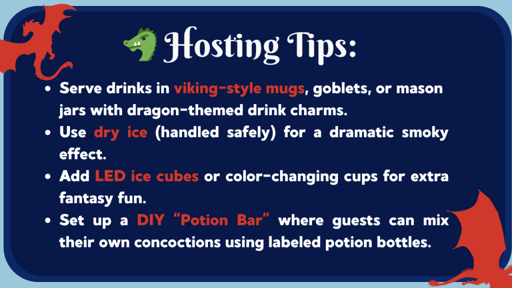 how to train your dragon party tips