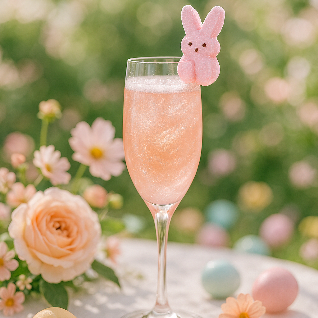 Easter bellini cocktail recipe