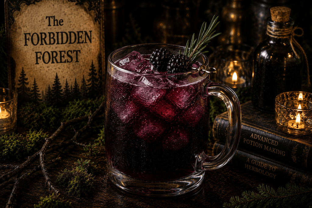 Forbidden forest harry potter themed cocktails
